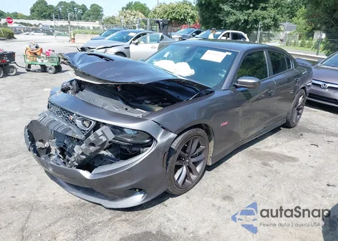 2019 Dodge Charger Scat Pack Rwd из США, поврежденный, VIN 2C3CDXGJ2KH588107